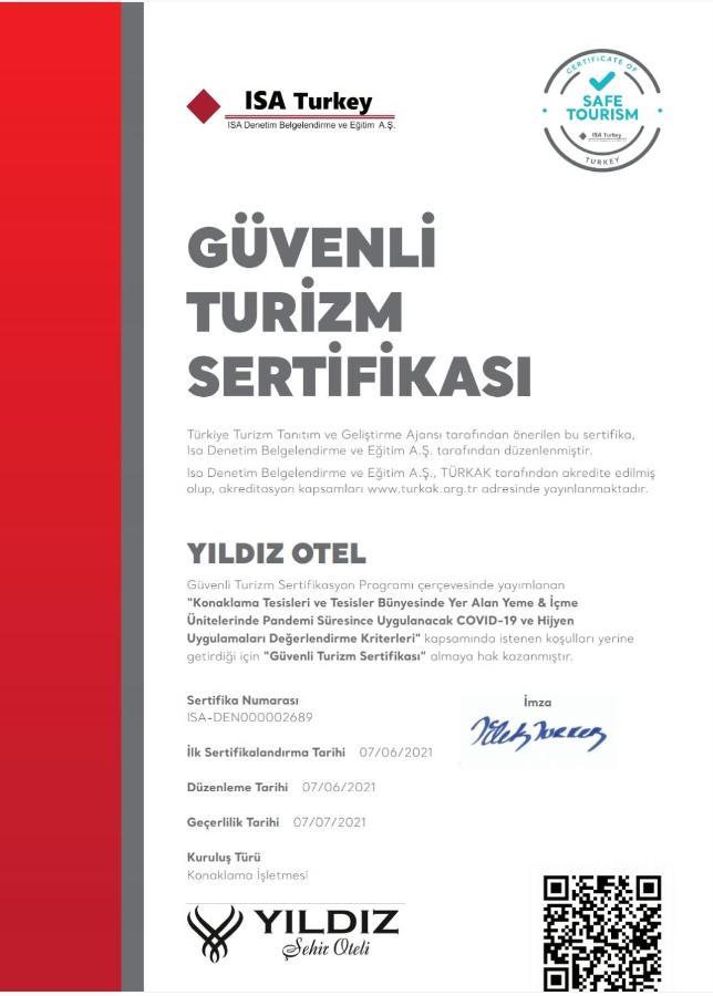 Yildiz Hotel Fatsa Exteriör bild